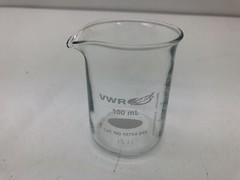 (QTY.48) VWR 10754-948 100mL LOW FORM GLASS BEAKER