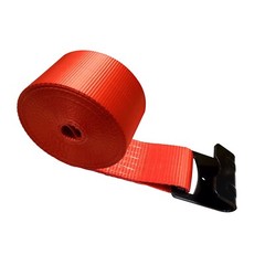 USA Heavy Duty 4″ x40′ Winch Strap Flat Hook Flatbed Truck Trailer Farm Tie Down