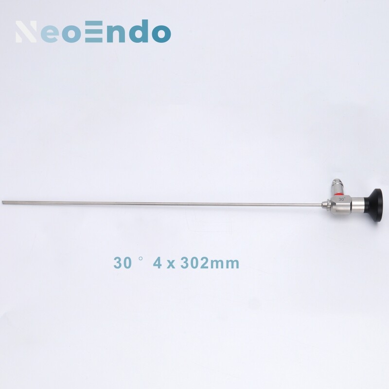 Rigid Hysteroscope Set 30 Degree 4*302mm With Sheath And Working Element