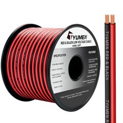 100FT 14/2 Gauge Red Black Cable Hookup Electrical Wire LED Strips Extension …