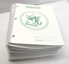 Lot of 17 Student Calendar Assignment Notebooks School Journal Calendar