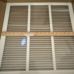 18×18’’HVAC Return Duct Opening Outer 19.75×19.75″Steel Return Ceiling Sidewall
