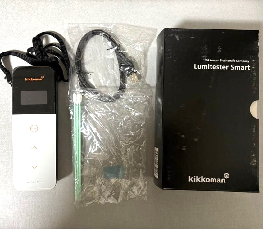 Kikkoman Lumitester Smart ATP AMP Surface Hygiene Monitoring System App Japan