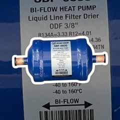 Bi Flow Filter Drier for Heat Pump,3/8″ SAE Sweat Liquid Line Filter Drier