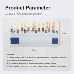 VITA Dental Lab Resin Toothguide 3D Master with Bleached Shade Guide 29 Colors