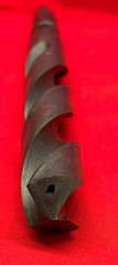 MICHIGAN DRILL HIGH SPEED STEEL 299 1-1/64 #3MT TAPER SHANK OIL HOLE DRILL