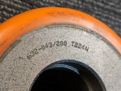 QTY 2 Poly Wheel Bore Direct Replacement 632-043/200 T302N For Raymond