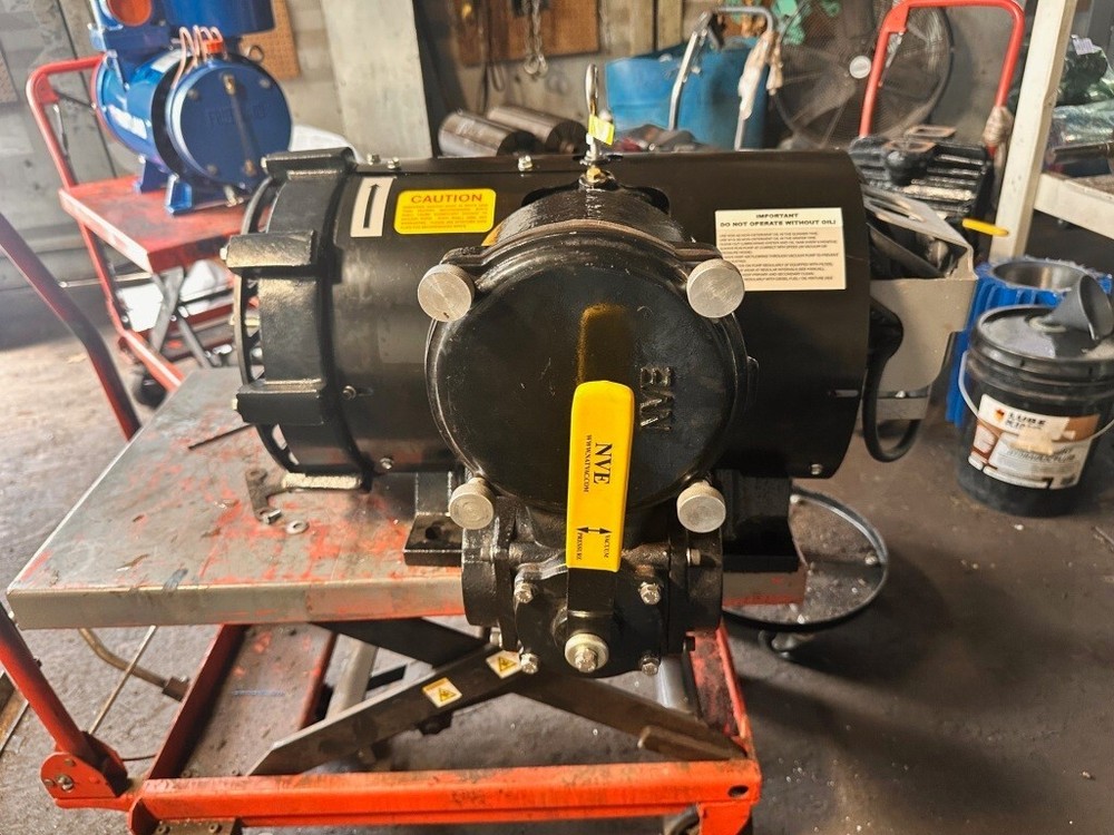 “REMANUFACTURED” NVE 607 Challenger “Side Valve” Vacuum Pump