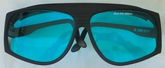 2 Pair ViziLite Zila Laser Safety Glasses OD 4+ 430-580nm #39 Cases