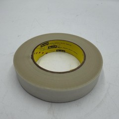 3M Glass Cloth Tape 361 White 1″ x 60 yd, 6.4 mil, 1 Roll