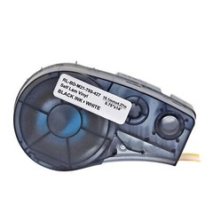 5PK Label Cartridge for Brady BMP21-PLUS M21-750-427 Black/White 3/4″ 19.1mm
