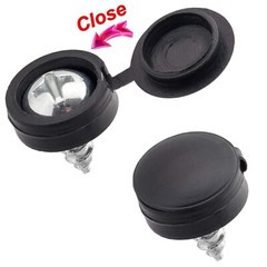 180Pcs Colorful Pieces Hinged Screw Cover Caps Plastic Screw Caps Fold Screw