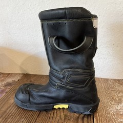 PAIR HAIX FIRE HERO MENS SIZE 7.5 FIREFIGHTING BOOTS LEATHER