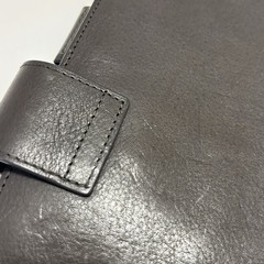 Gillio Slim Appunto Dark Brown Fits Hobonichi Weeks READ