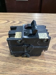 NA240 FPE Federal Pacific 40 Amp 2 Pole Stab-Lok Thick Wide Used (CHIPPED)