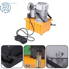 Electric Hydraulic Pump 10000 PSI 750W 8L Solenoid Valve Single Acting Oil Pump