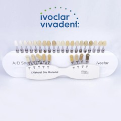 Ivoclar Vivadent Dental Shade Guide A-D 20 IPS or Natural Die ND1-9 Bleach Teeth