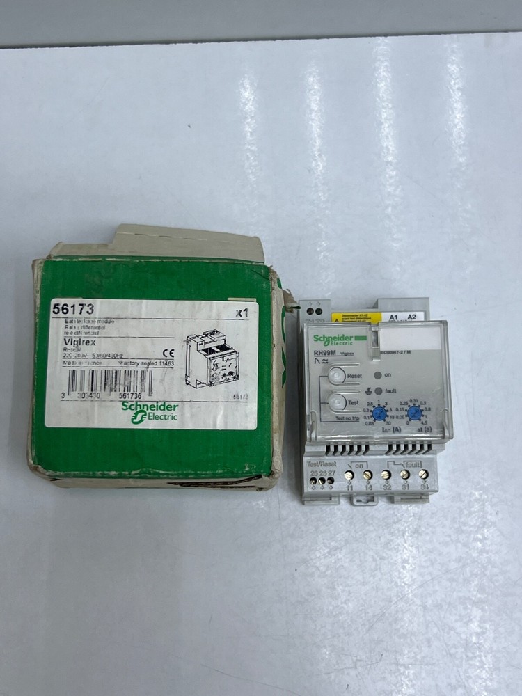 SCHNEIDER 56173-RH99M EARTH LEAKAGE MODULE