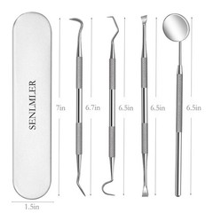 4 Pcs Dental Tools Professional Dental Picks for Teeth Cleaning Plaque Remover