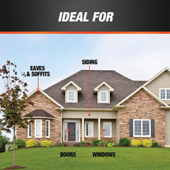 Dynaflex 230 10.1 Oz. Clear Premium Elastomeric Exterior/Interior Window, Door a