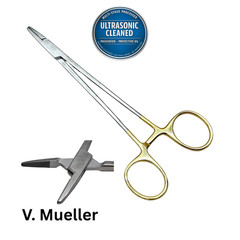 V. Mueller SU16061 Vital Mayo-Hegar Needle Holder, TC, 7″- Ultrasonic Cleaned