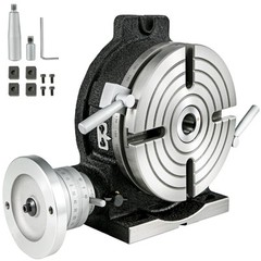 VEVOR 8″ Precision Horizontal and Vertical Rotary Table HT200 Casting