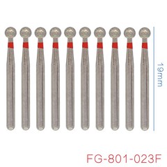 Dental Burs Diamond FG High Speed Round End Taper Ball Football Cylinder Coarse
