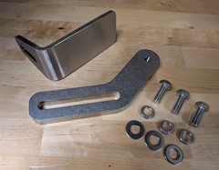 New 10in Baldor Bench Grinder Stainless Steel Tool Rest Assembly