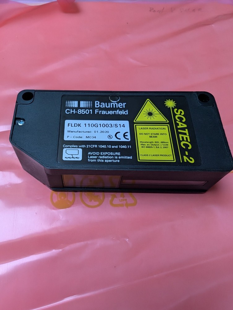 BAUMER FLDK 110G1003/S14 LASER COPY COUNTER: Fully Tested.