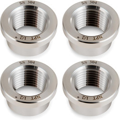 1/2″ NPT Female Weld on Bung Weldable Fitting (OD 0.95″) with Top Head Flange (O