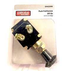 URIAH PUSH-PULL SWITCH (Off-On, 15A, 12 VDC)