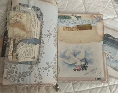 VINTAGE STYLE HANDMADE JUNK JOURNAL-“A Graceful Life”