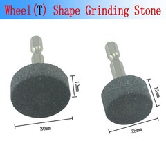 Luo ke 6 Pcs Rotary Grinding Stone, 1/4” Hex Shank Abrasive 6 millimeters