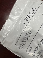 [Qty-50pcs] M4x0.7×12 18-8 SS Phillips Pan-Head machine screws Havis HW-MS-2745