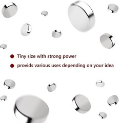 400-100Pcs Small Magnets, 3x2x4x5 mm Mini Tiny Round Magnets, Micro Magnets