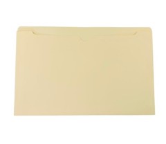50 Count Universal Top Tab Legal Size File Jackets 2″Exp Straight-Cut Tab Manila