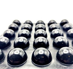 3/4″ Round Stick on Rubber Equipment Feet Bumpers 3/8″ Tall 3M Adhesive Pads