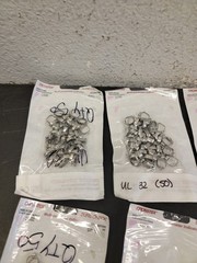 Molar Bands. Dental, Stainless, Various Sizes 300+ Count (Z13)