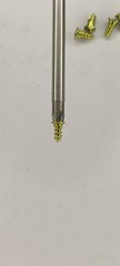 Titanium cranio mesh plate 100mm X 100mm 2 pcs,45 pcs screw, 1 screwdriver