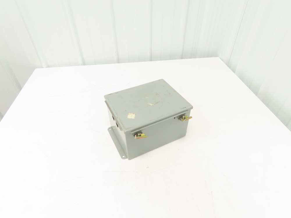Hoffman A-10086CH Electrical Enclosure JIC Switch Panel Box 10x8x6″ Wall Mount
