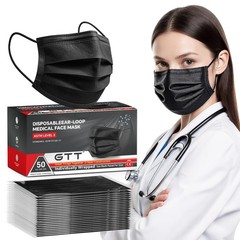 100PCS ASTM Level 3 Highly Protective 3 Layer Face Mask with Ear Loops – Indi…