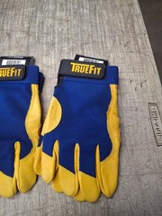 3 Qty. Tillman 1480 TrueFit Top Grain Deerskin Performance Work Gloves Large