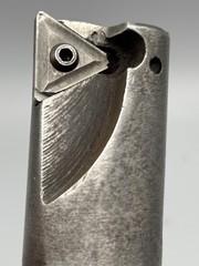 Bridgeport Style 1.00″ Indexable End Mill 3/4″ Shank 4.00″ OAL TPG Insert
