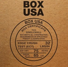 Durable 12″L x 8″W x 6″H Corrugated Boxes – 65 lbs Support, Eco-Friendly 25-Pack