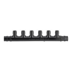 2 PCS EFIELD 6 Ports Open Pex-A Expansion Poly Manifold 3/4 Trunk, 1/2″ Ports