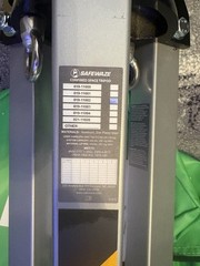SAFEWAZE 019-11000 Adjustable 7 FT Tripod with Carrying Case Black