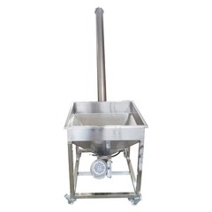 220V Screw Type Automatic Feeding Machine Movable Industrial Auger Conveyor