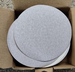 Hermes VC151, 400 Grit Longlife Velour Backed Sanding Disc, 5″ Diameter 100 Pack
