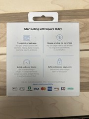 Square A-SKU-0792 Credit Card Reader for Contactless and Chip Machine 2nd Gen.