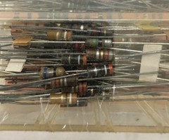 NOS RadioShack Archer Solar Cell 276-127 Capacitor 272-601+Resistor 271-601 Kits